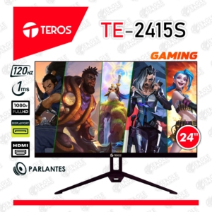 MONITOR TEROS TE-2415S 23.8″ IPS FHD 120HZ 1MS PARLANTES