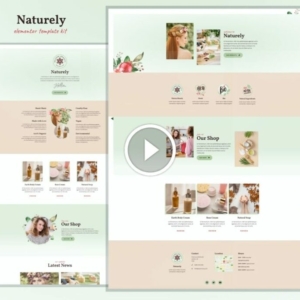 Naturely – Kit de plantillas de belleza y cosmética natural