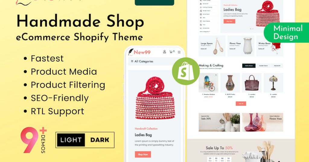 New99 – Handmade Shop Shopify Theme OS 2.0