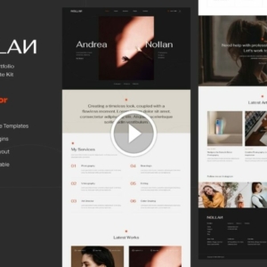 Nollan – Photography & Portfolio Elementor Template Kit