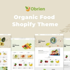 Obrien – Tema de Shopify para alimentos orgánicos