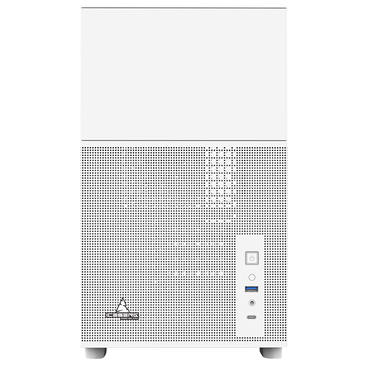 Chasis Iceberg Optical M Blanco Pantalla IPS 4 Ventiladores - Imagen 2