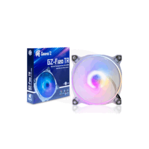 COOLER, GRANDZ GZ-F120 TR ARGB TRANSPARENTE 120x120x25MM, COOLER PARA CASE