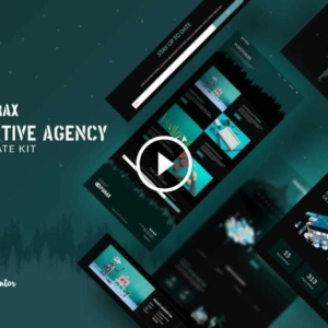 Parax: kit de plantillas Elementor para agencias creativas