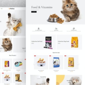Petiza – Pets Food Shop Responsive Shopify Theme