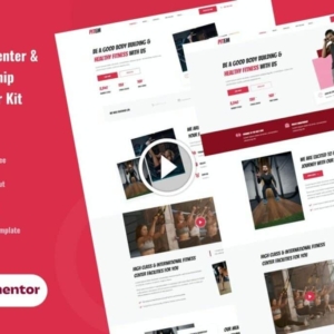 Pitem – Fitness Center & Membership Elementor Template Kit