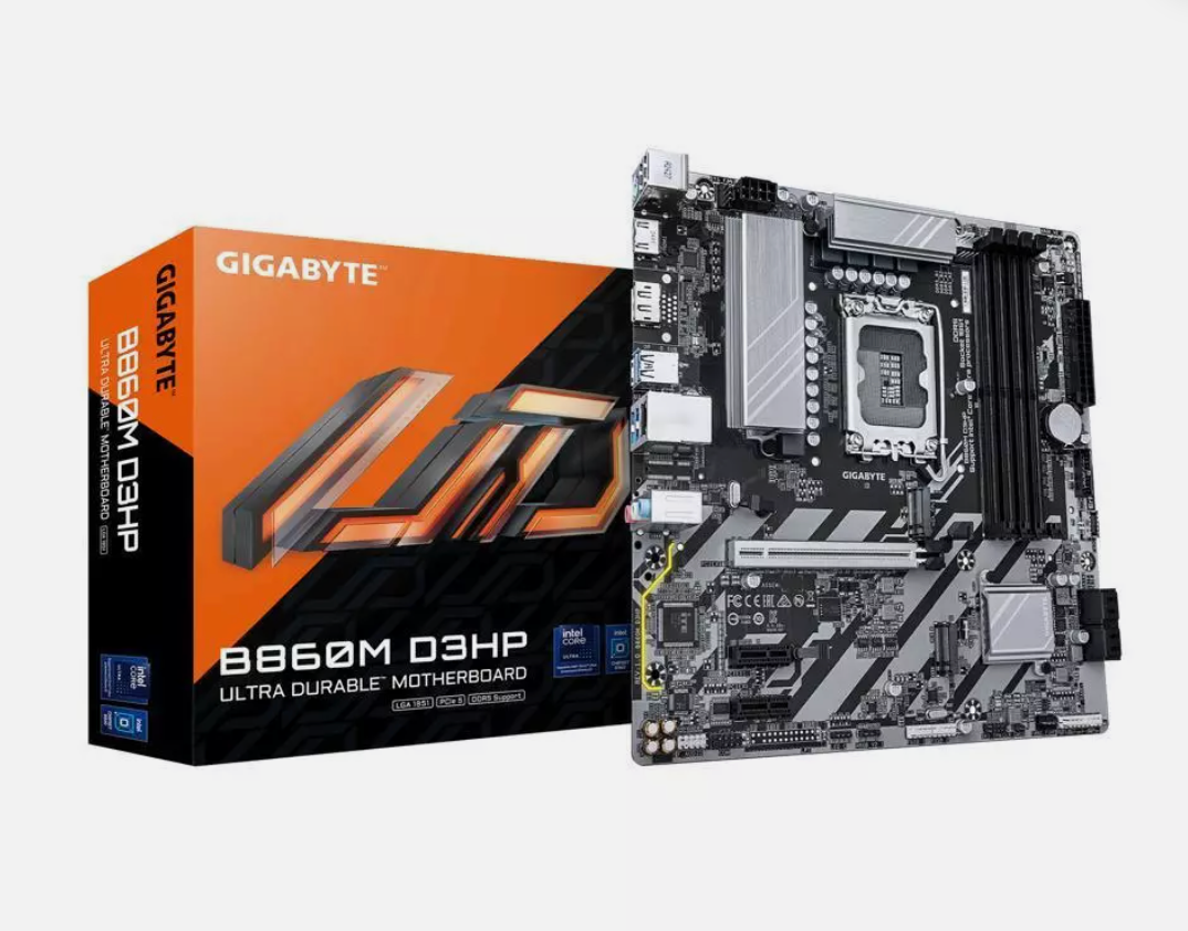 Placa madre GIGABYTE B860M D3HP Intel Core Ultra