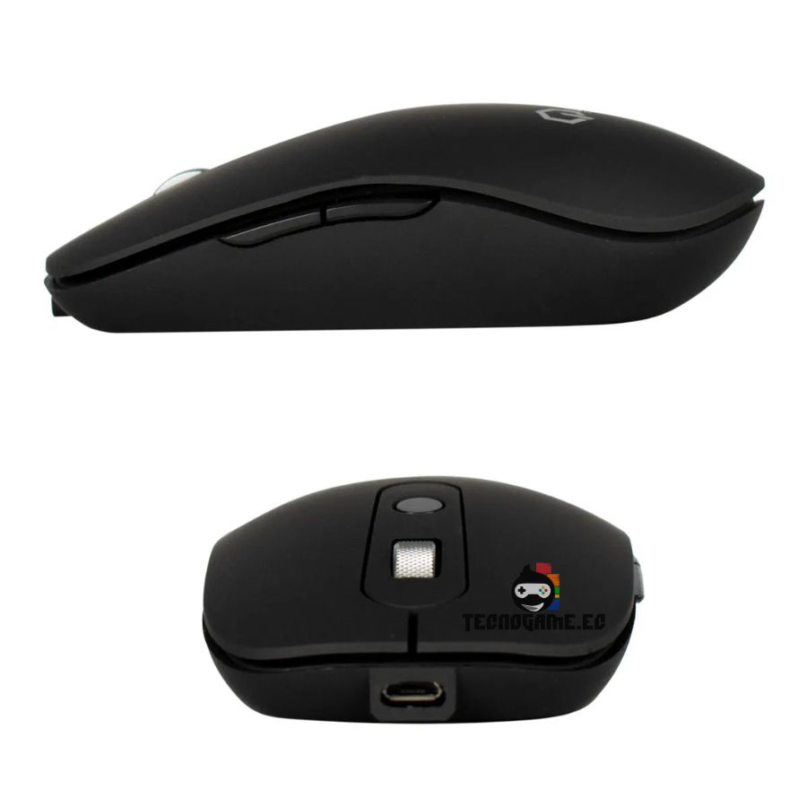 Combo Teclado + Mouse Inalámbrico Recargable – Quasad QC-4583 - Imagen 2
