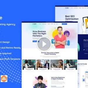 Qolle: kit de plantilla Elementor para agencias de marketing digital