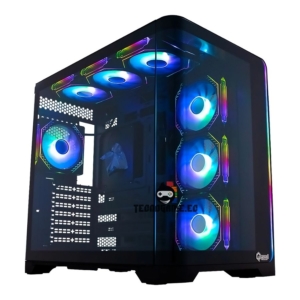 Case Gamer, Full Tower, 7Fan Rgb, Curvo, Vidrio T – Quasad 422GM