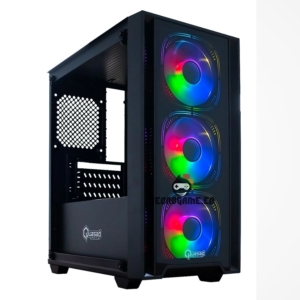 Case Gamer Matx, 3 Fan Rgb, Vidrio T – Quasad 906GM