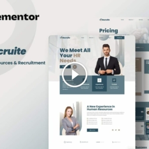 Recruite – Human Resources & Recruitment Elementor Template Kit