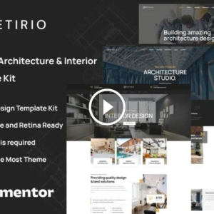 Retirio – Architecture & Interior Template Kit