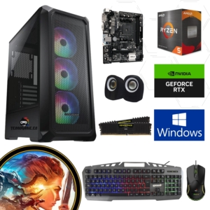 Cpu Gamer Ryzen 5 5600x, Nvidia Rtx 5060 8Gb, Ram 32Gb, Ssd 1Tb