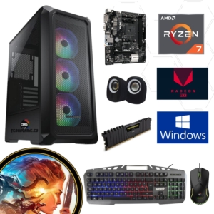 Cpu Gamer Ryzen 7 5700, Amd RX 7600 8GB, Ram 32Gb, Ssd 1Tb