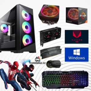 Cpu Gamer Ryzen 7 5800XT, Rx 9060 XT, Ram 32GB, Ssd 1TB