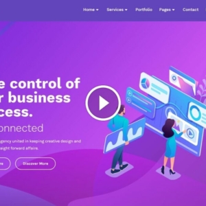 Saku – Kit de plantillas de Elementor para agencias de negocios