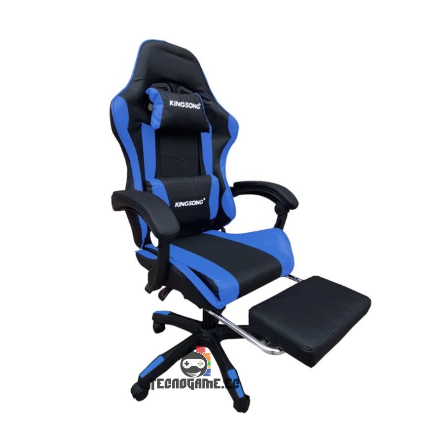 Silla Gamer 360° Ajustable Reclinable, Reposapies – KS - Imagen 2