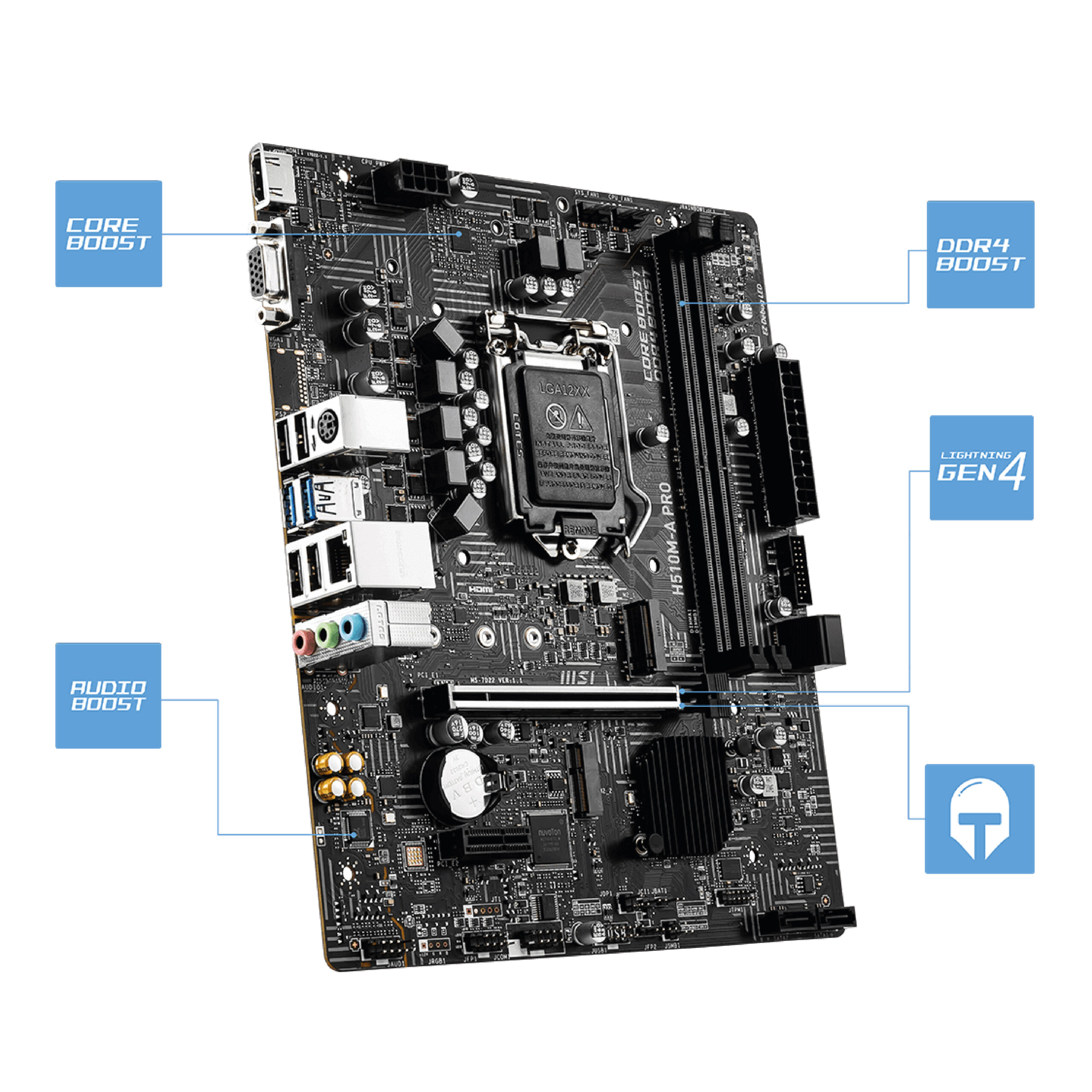 MSI PRO H510M-A - Imagen 3
