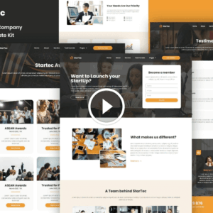 StarTec – Saas Elementor Template Kit