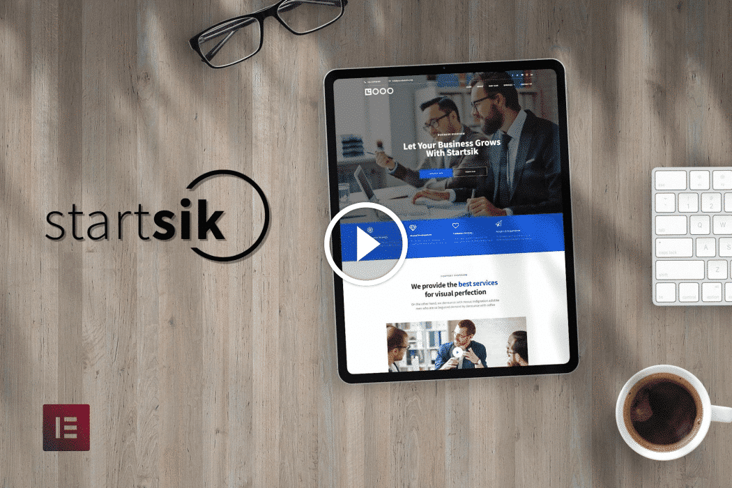 Startsik: Startup Business Elementor Template Kit