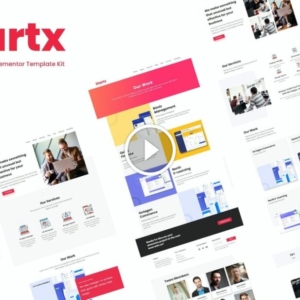 Startx: kit de plantillas Elementor para agencias creativas