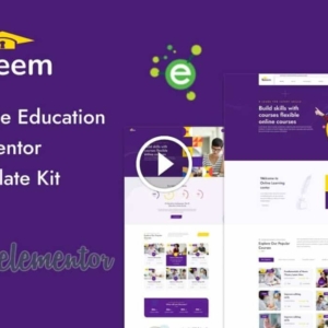 Taleem: kit de plantillas de Elementor de educación en línea
