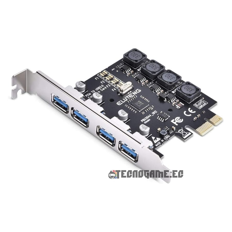 Tarjeta Pci 4x Puertos Usb 3.0 – Eluteng