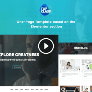 TopClass: Business & Agency Template Kit