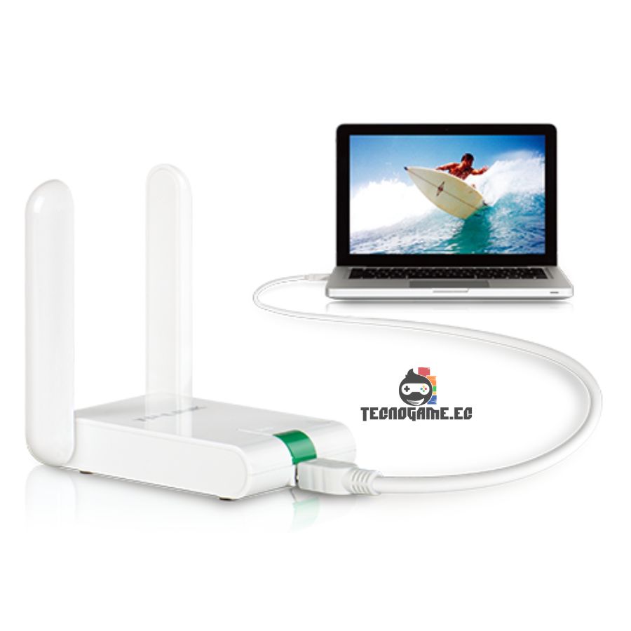 Adap. Wifi Usb 300Mbps Alta Ganancia – TP Link WN822N - Imagen 3