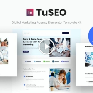 TuSEO – Kit de Plantilla Elementor para Agencia de Marketing Digital
