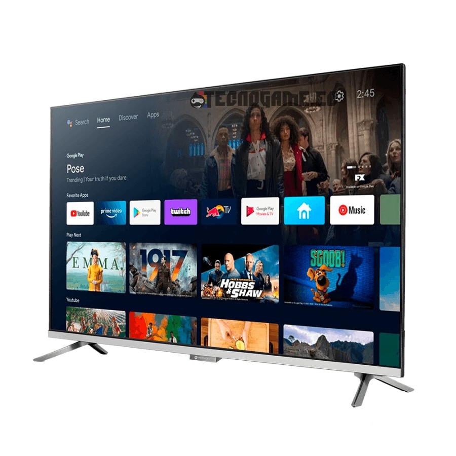 Televisor 32″ Fhd Smart Android Wifi – Motorola 32TMKGFHD
