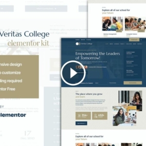 Veritas – University and School Elementor Template Kit