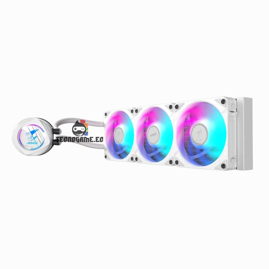 Sistema de Enfriamiento Liquido 360mm WH – Gigabyte Aorus WaterForce II ICE - Imagen 3