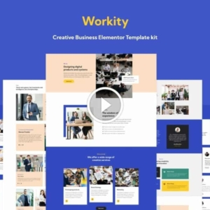 Workity: kit de plantilla de Elementor de negocios creativos