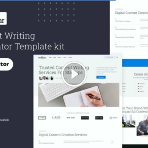 Writepillar – Content Writing Services Elementor Template Kit