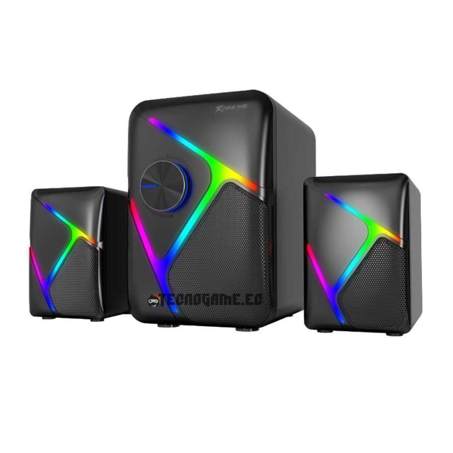 Parlante Gamer 2.1 C/ Woofer P/PC – Xtrike Me SK-610 - Imagen 2
