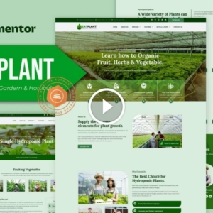 Zatplant – Hydroponic Garden & Horticulture Elementor Template Kit