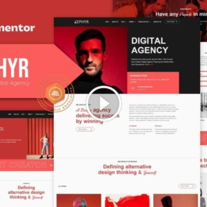 Zephyr – Creative Digital Agency Elementor Template Kit