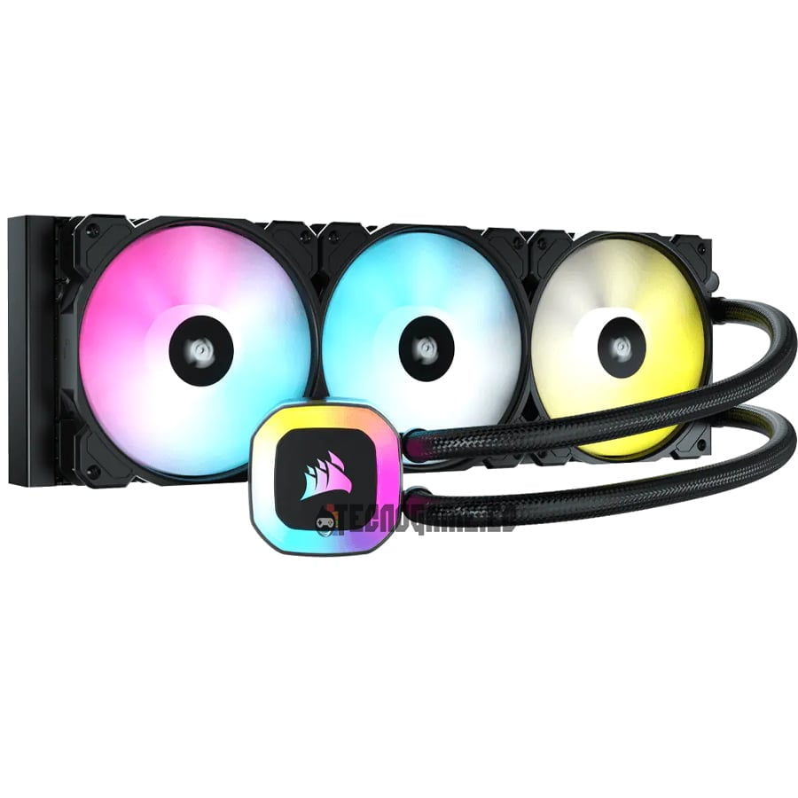 Sistema de Enfriamiento Liquido 360mm – Corsair H150 RGB - Imagen 2
