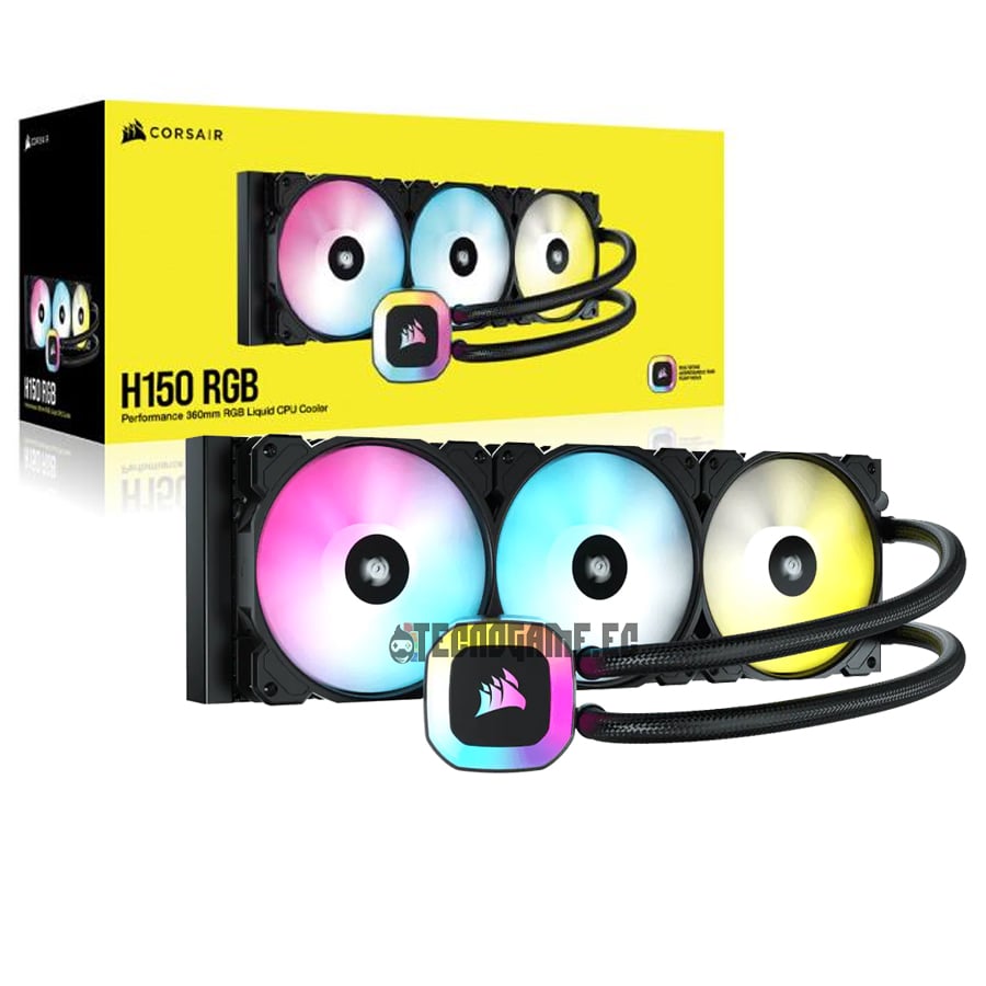 Sistema de Enfriamiento Liquido 360mm – Corsair H150 RGB