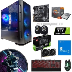 Cpu Gamer Ryzen 5 5500, Nvidia Rtx 3060 12Gb, Ram 32GB, Ssd 1TB