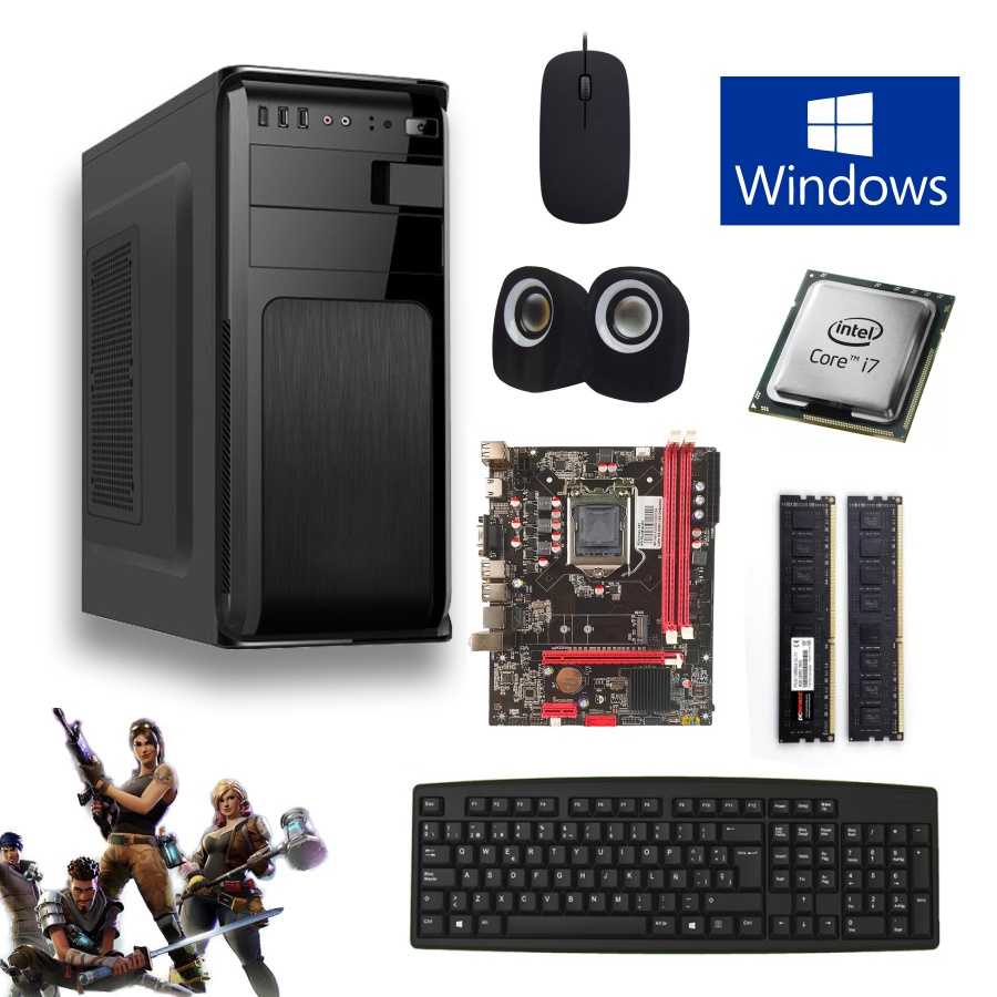 Cpu Core i7 4790, Ram 16GB, SSD 256GB – Intel