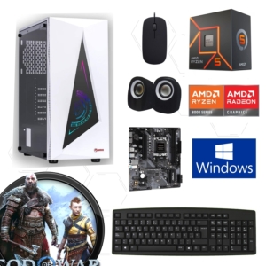 Cpu Gamer Ryzen 5 8500G, 2GB Graficos 740M, Ram 16Gb Ddr5, Ssd 512Gb