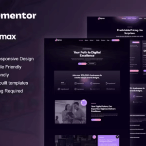 Digimax – Digital Marketing Agency Elementor Template Kit