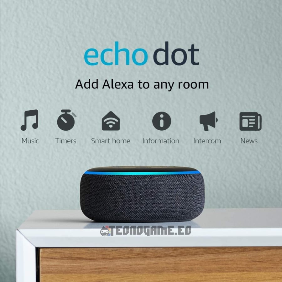 Parlante Smart Echo Dot 3th Control De Voz Alexa – Amazon - Imagen 2