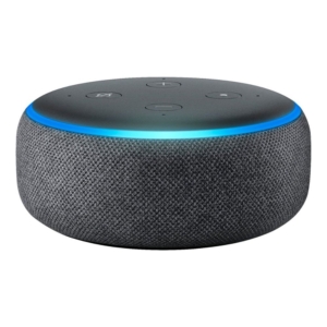 AMAZON ALEXA ECHO DOT (3RA GENERACIÓN) CHARCOAL)