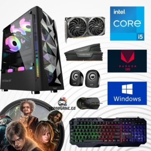 Cpu Gamer Core i5 12va, Nvidia Rtx 3050 8Gb, Periféricos