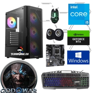 Cpu Gamer i5 14400F 14va, Nvidia Rtx 5060 8Gb, Ram 32Gb, Ssd 512Gb