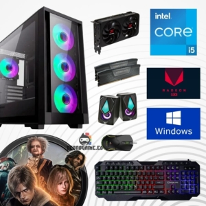 Cpu Gamer i5 14400F 14va, RX 9060 XT, Ram 32Gb, Ssd 1TB